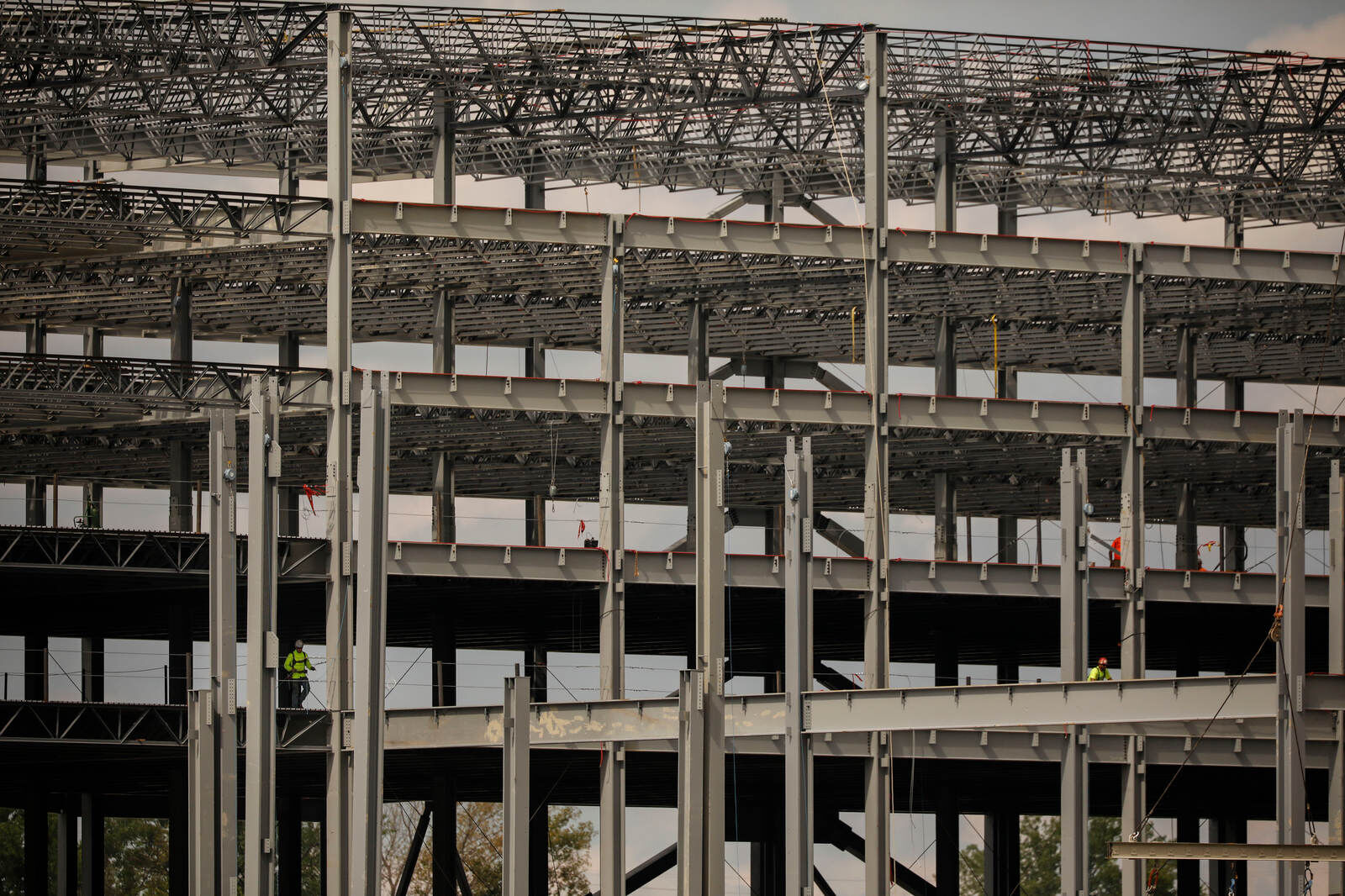 Syracuse Amazon site construction